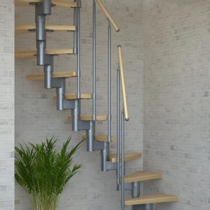 Escalier modulable avec longeron central Dublin Dolle