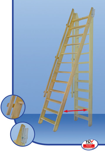 Escalier compact Flexiblo Minka échelle