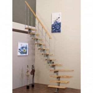 Escalier quart tournant Minka Style hêtre